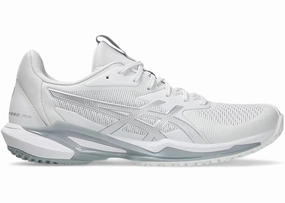 Asics Street Style Shoes ASICS Solution Speed FF 3 OC White Pure Silver (Women's)