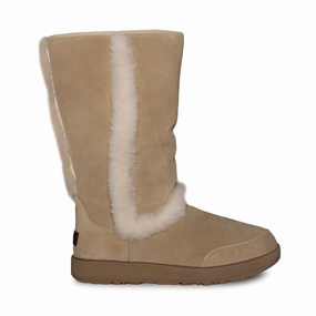Leopard Bootie Boots UGG Sundance Waterproof Sand boots - Women's
