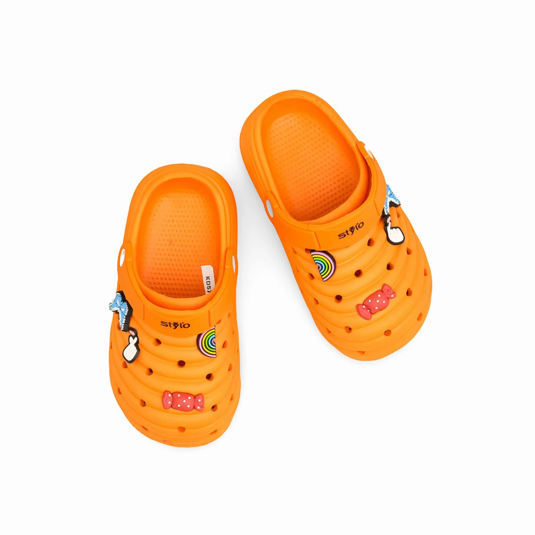 Boys Orange Casual Flip Flop KD5729 Joomra Slippers