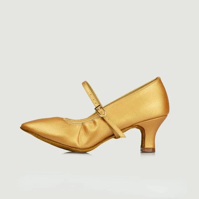 Ballroom Dance Shoes for Women, Salsa Dance Sneakers & Dancing Latin Shoes with Soft Microfiber Leather Sole