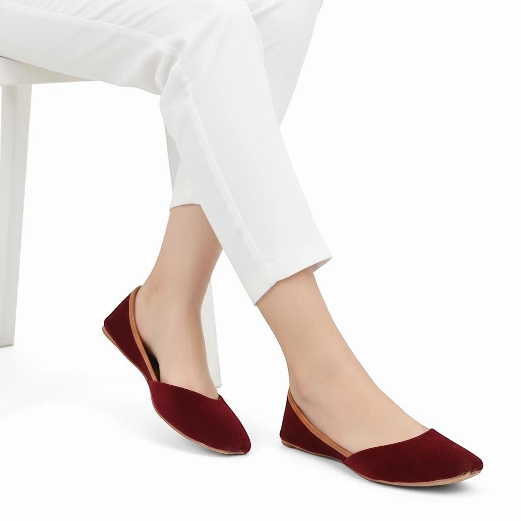 M0645 flat Khussa Restricted Shoes Flats