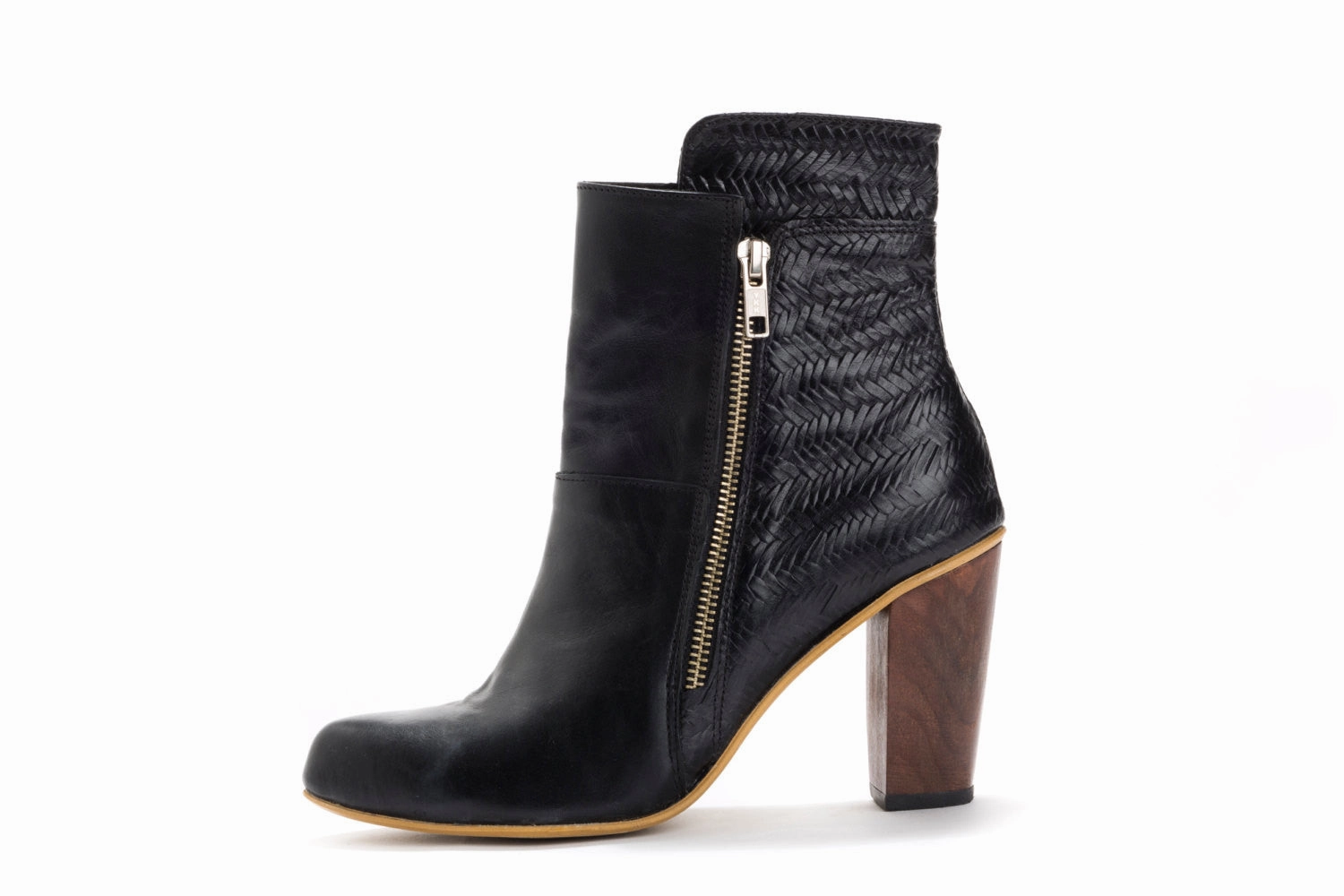 Sale! Black Boots -High Heels Black Booties - Made to order - 50% Off! High Heeled Saddle Shoes