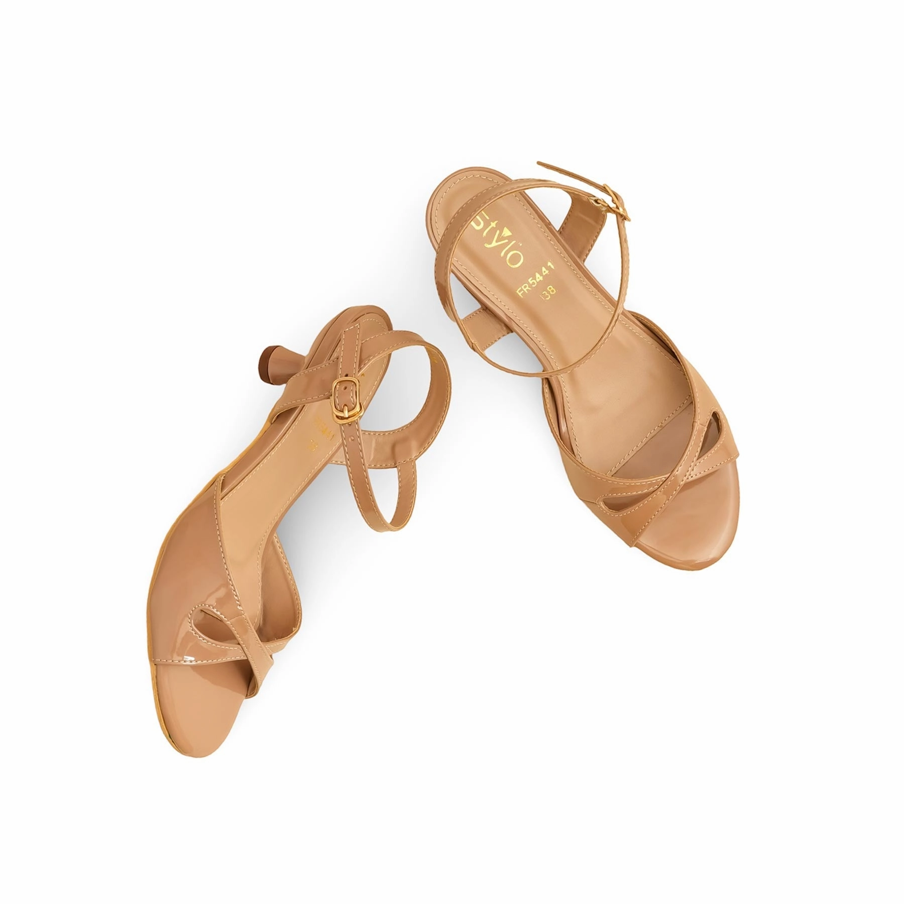 Beige Formal Sandal For Women FR5441 Caribloop.com Sandals