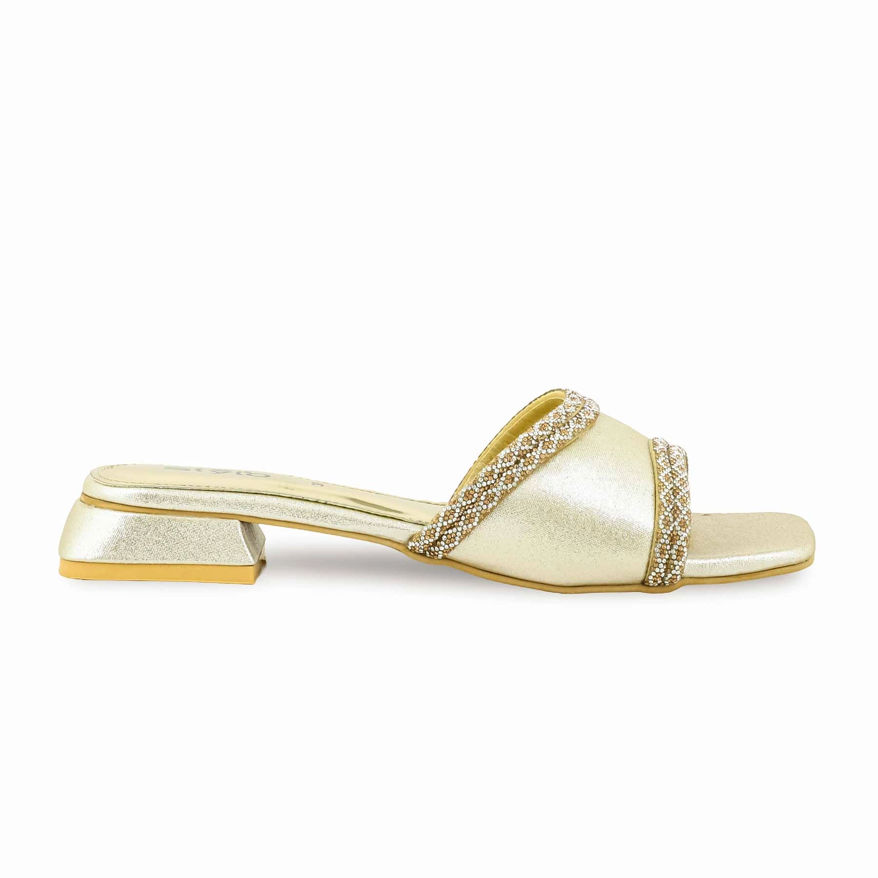 Golden Fancy Slipper FN7948 Pink Versace Slides