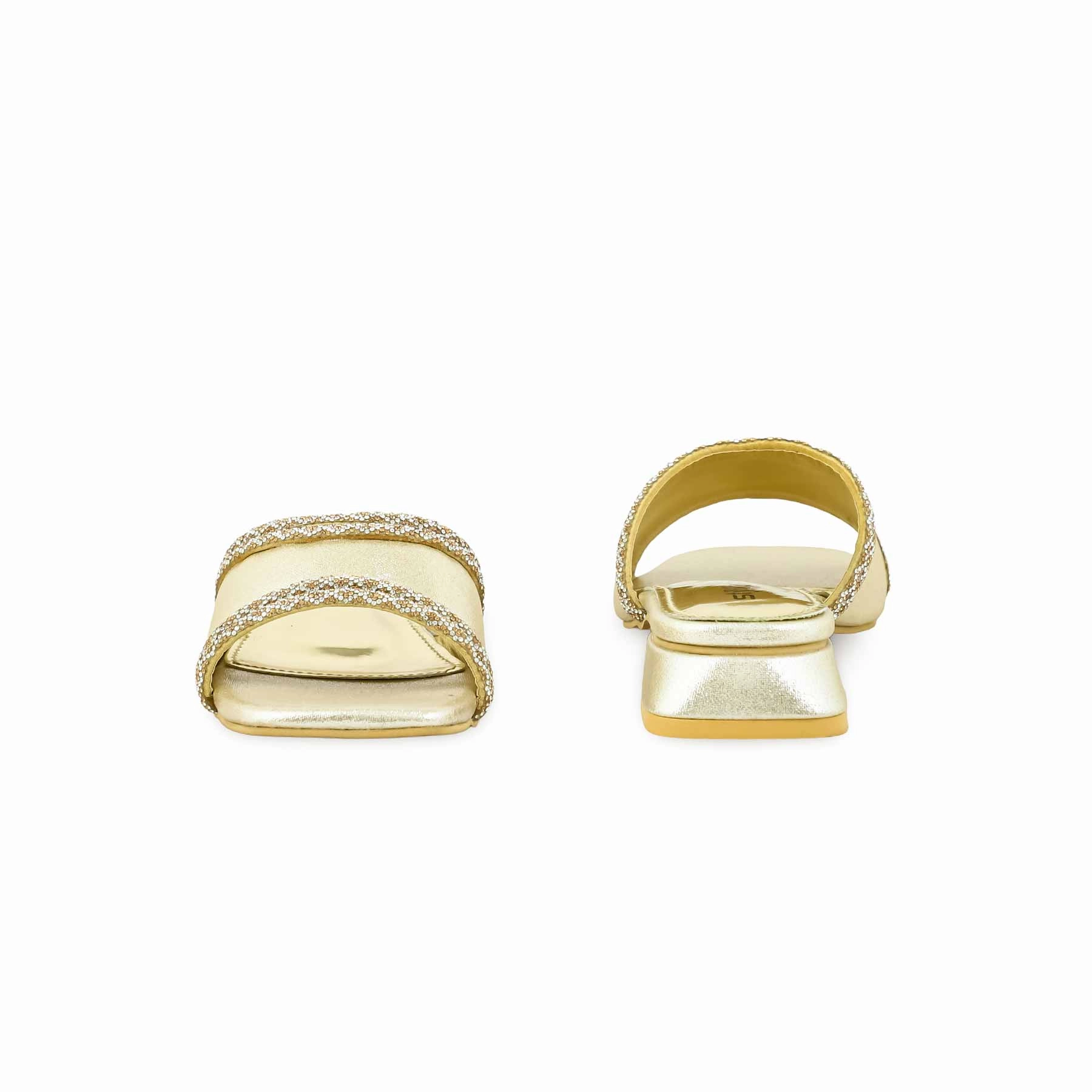 Golden Fancy Slipper FN7948 Fendi Slides