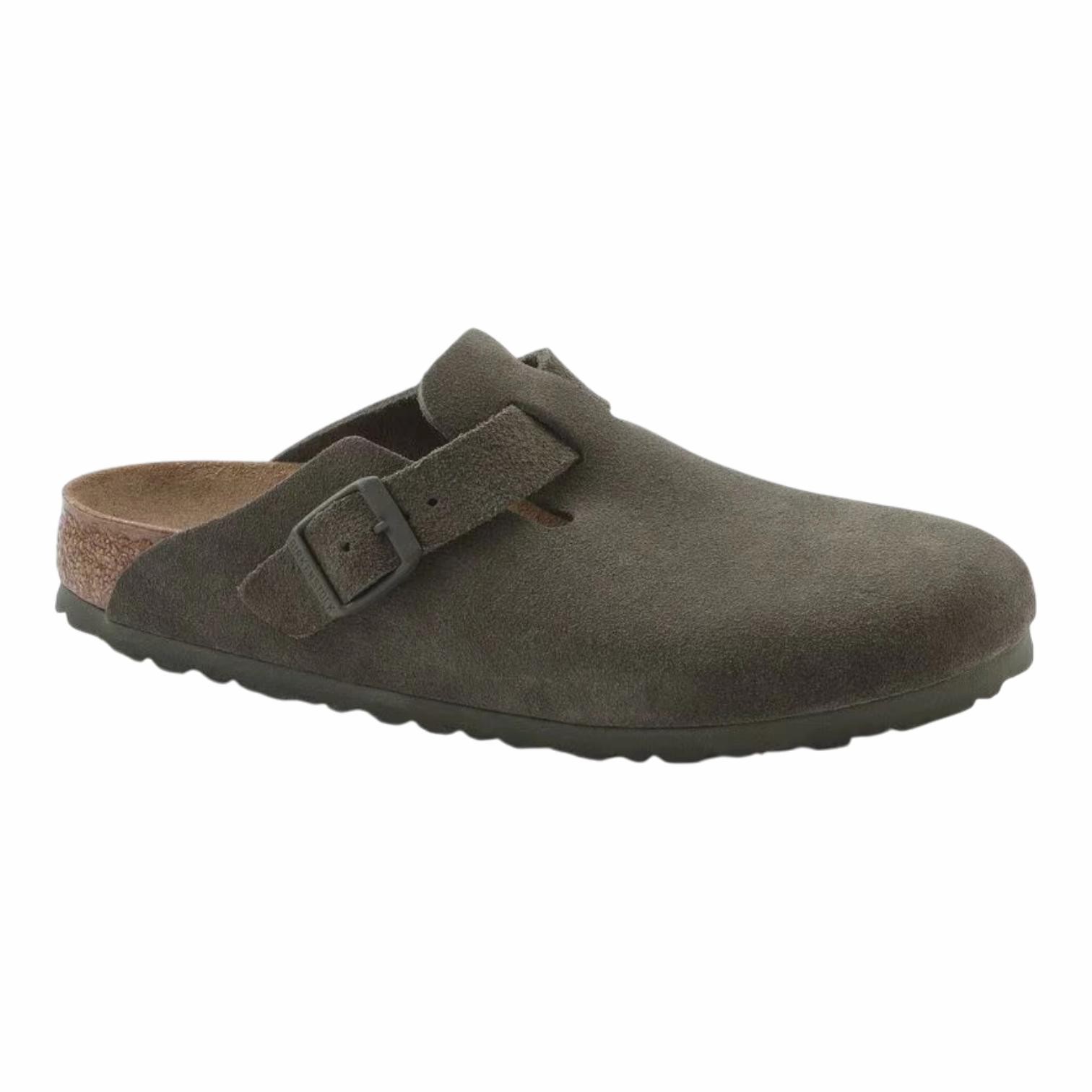 Slip On Smeakers Birkenstock Boston Suede Leather Thyme 1024721