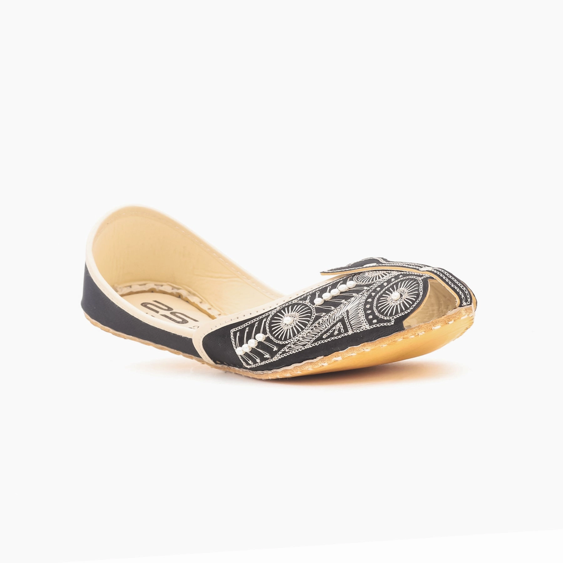 Black Casual Khusa EC8246 Casual Derby Shoe