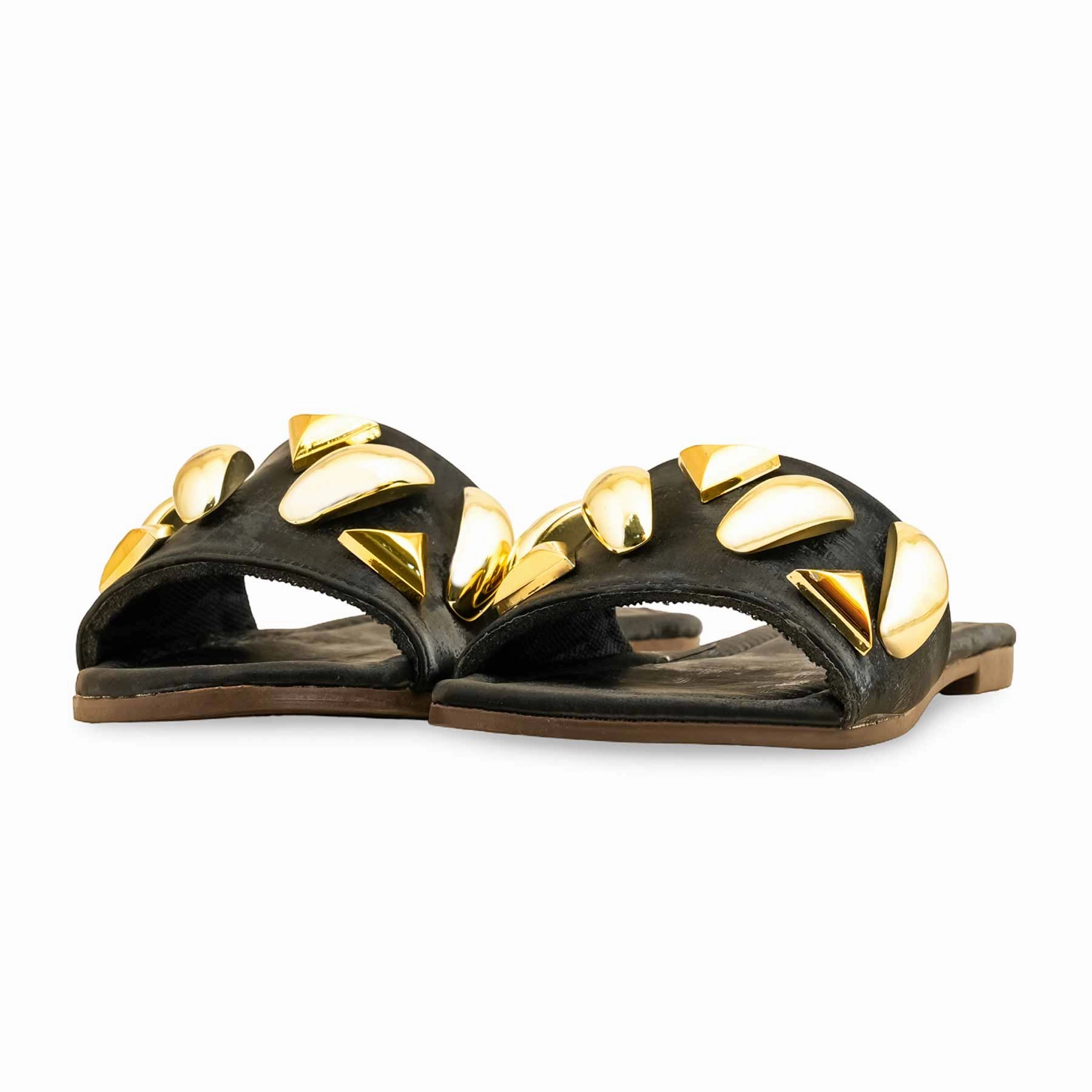 Warm Home Slippers Black Casual Slipper CL2073