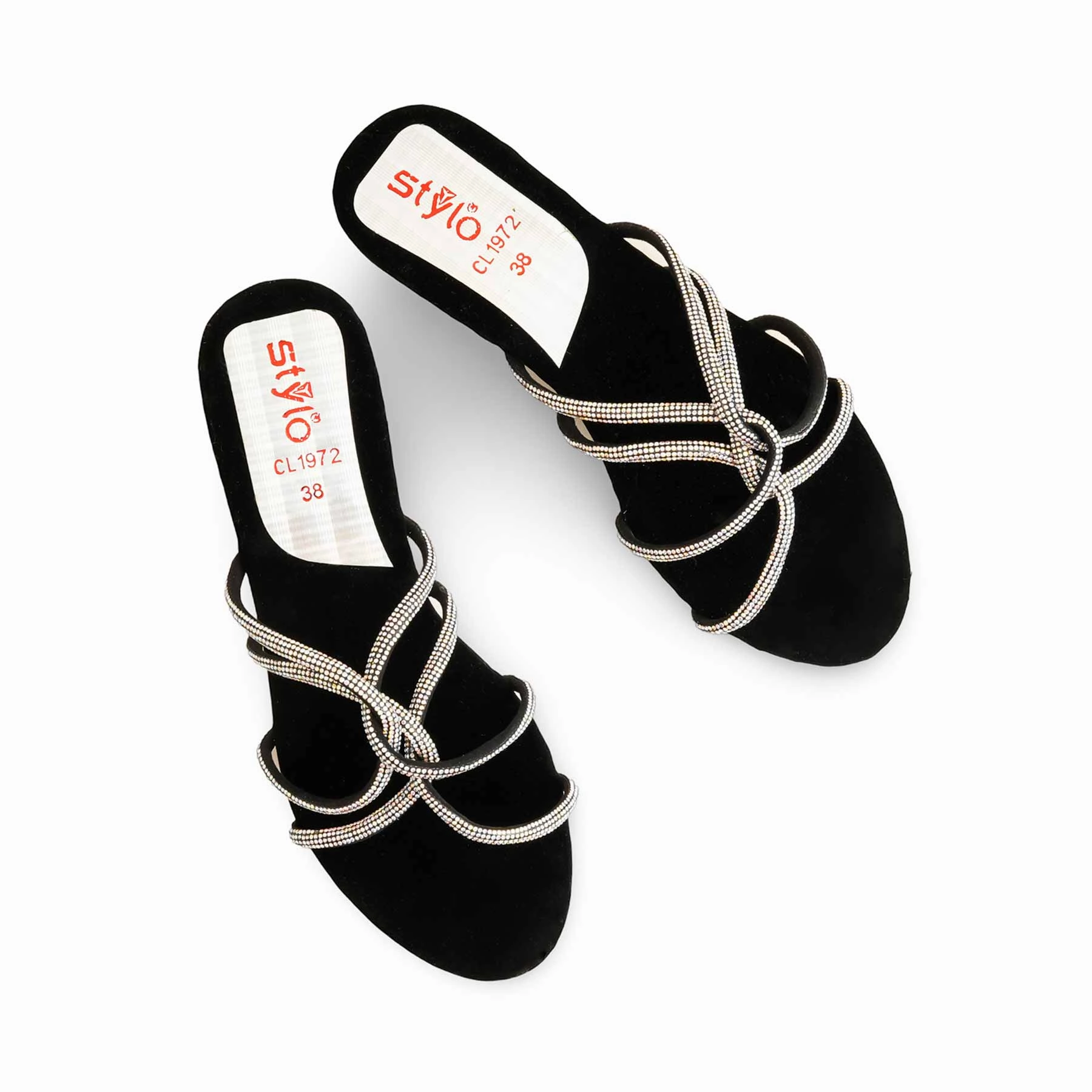 Nautica Slides Black Casual Slipper For Ladies CL1972