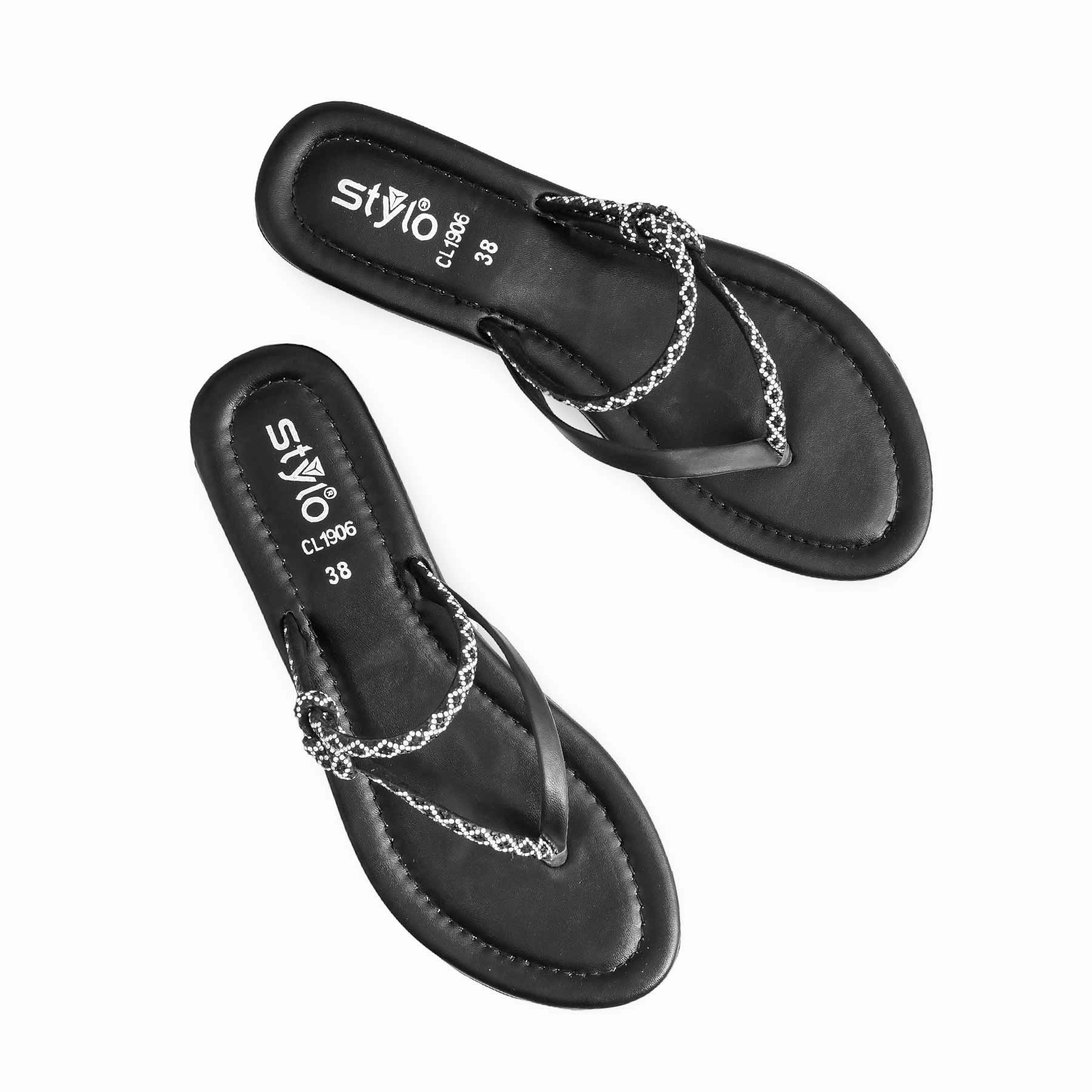 Black Casual Women Chappal CL1906 Drivetrain Casual Composite Toe Work Shoe