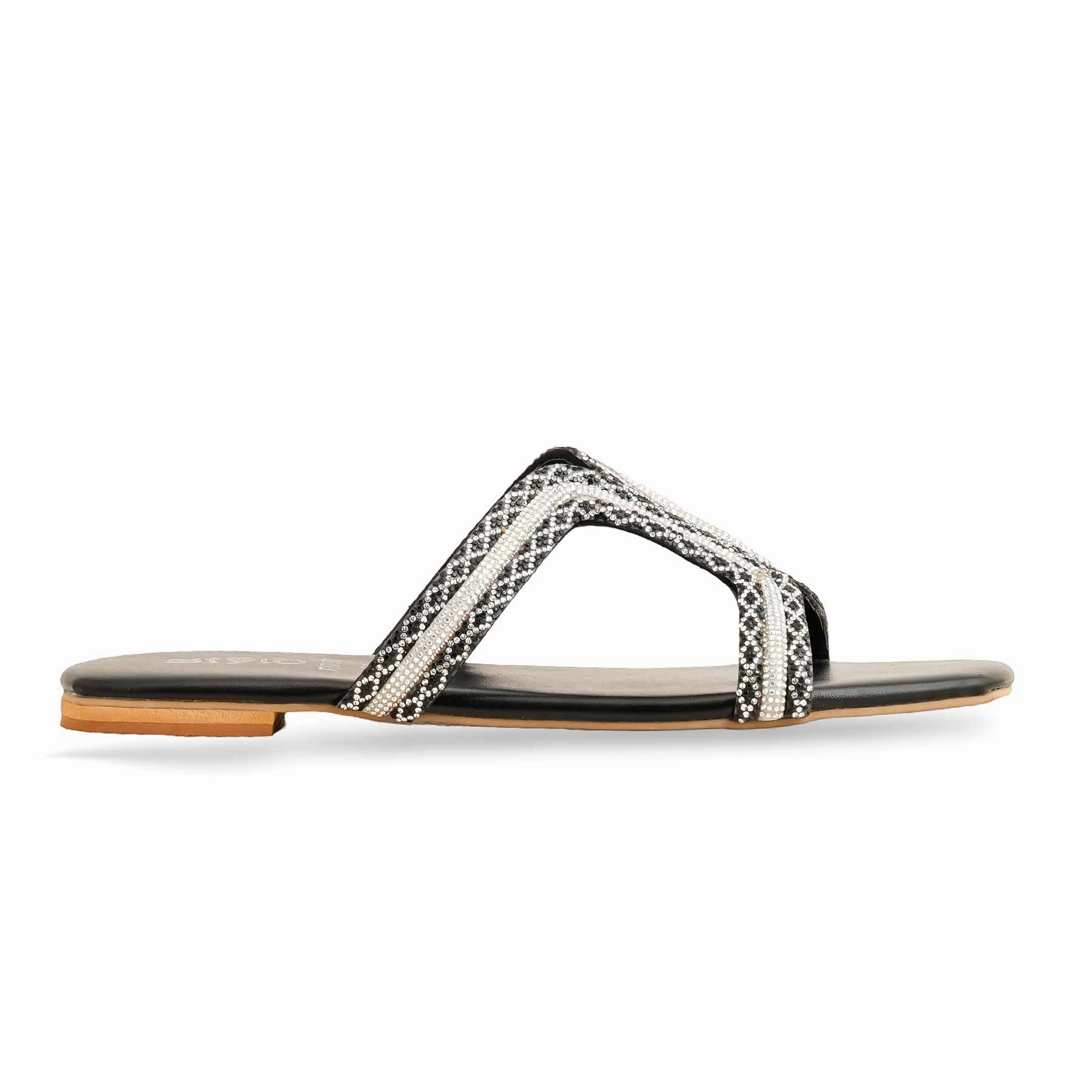 Yeezy Slide Black Fancy Slipper FN7907