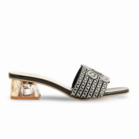 Chunky Dunks Slippers Black Fancy Slipper For Women FN7949