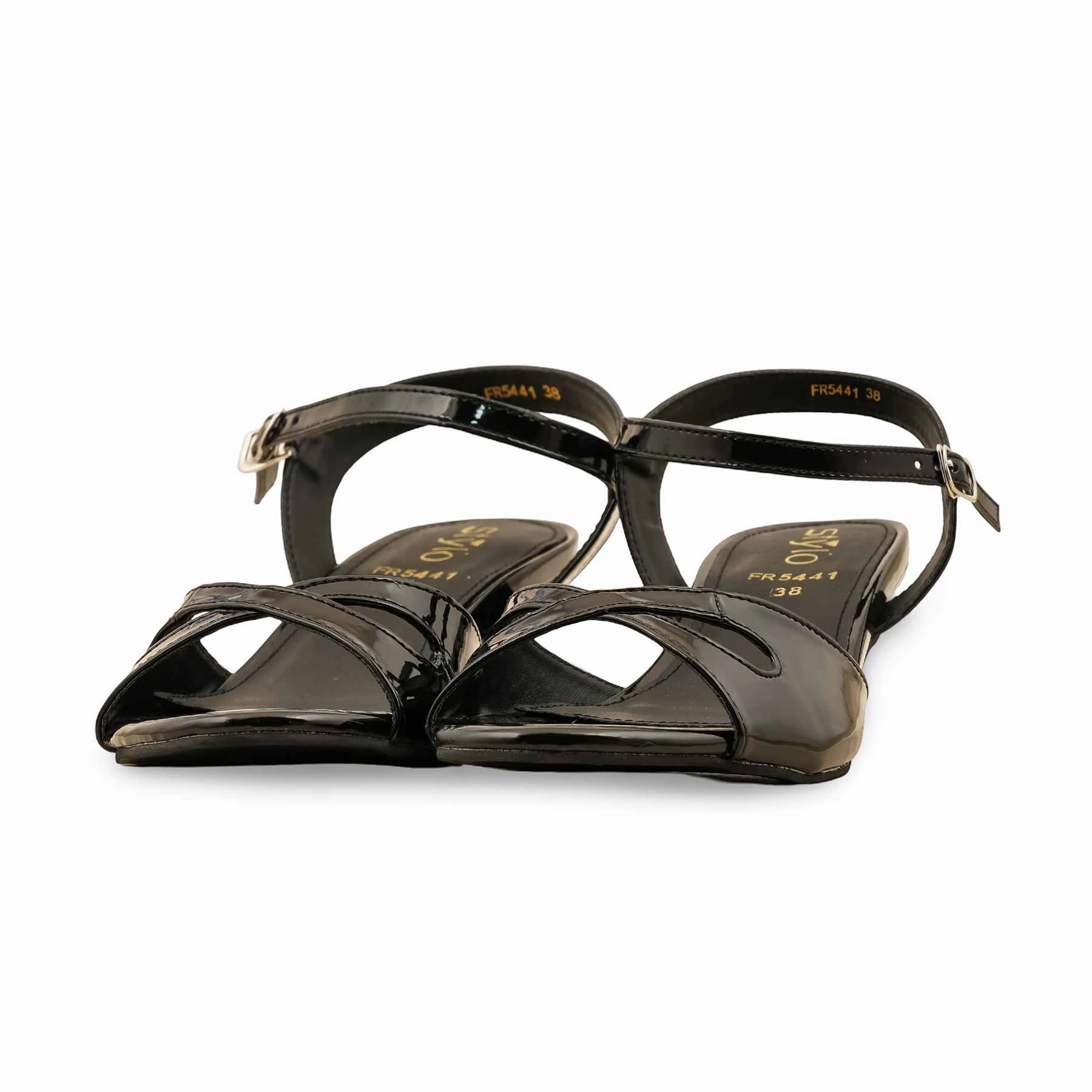 Black Formal Sandal For Ladies FR5441 Sandals Turks