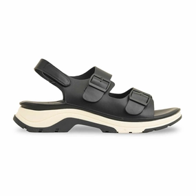 Black Formal Women Sandal PU0364 Big Sandals