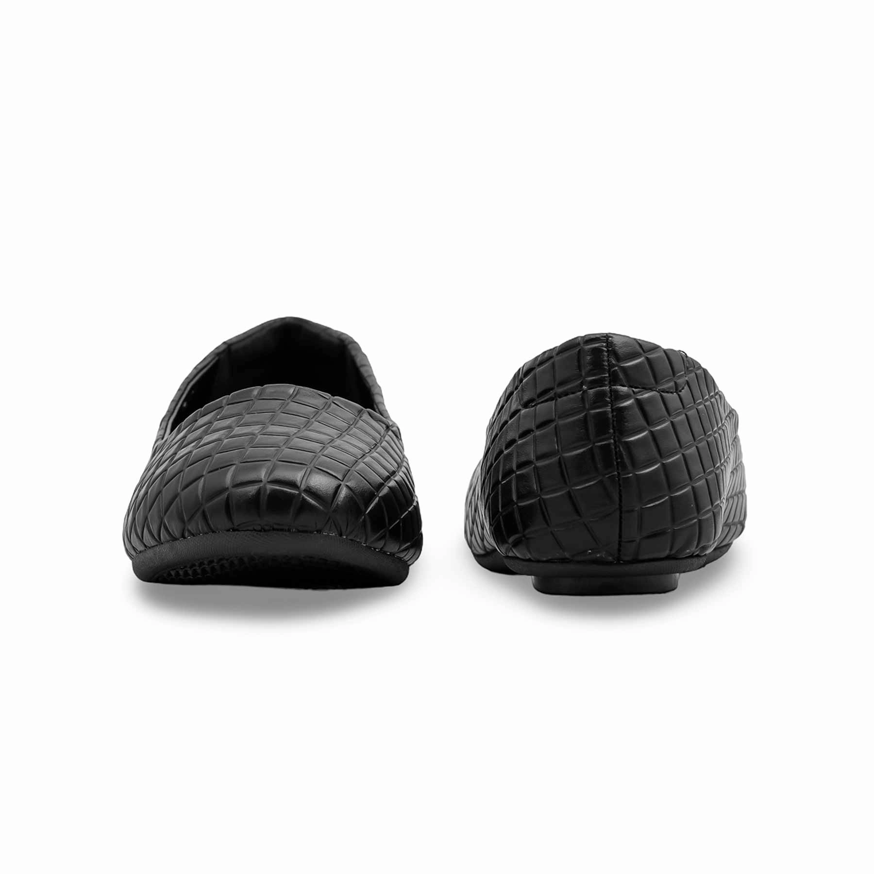 Tiger Flat Shoes Black Women Pumps WN1350