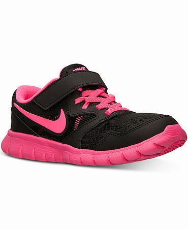 Trail Running Shoes NEW!Nike Little Girls' Flex Experience 3 Running Sneakers from Finish Line