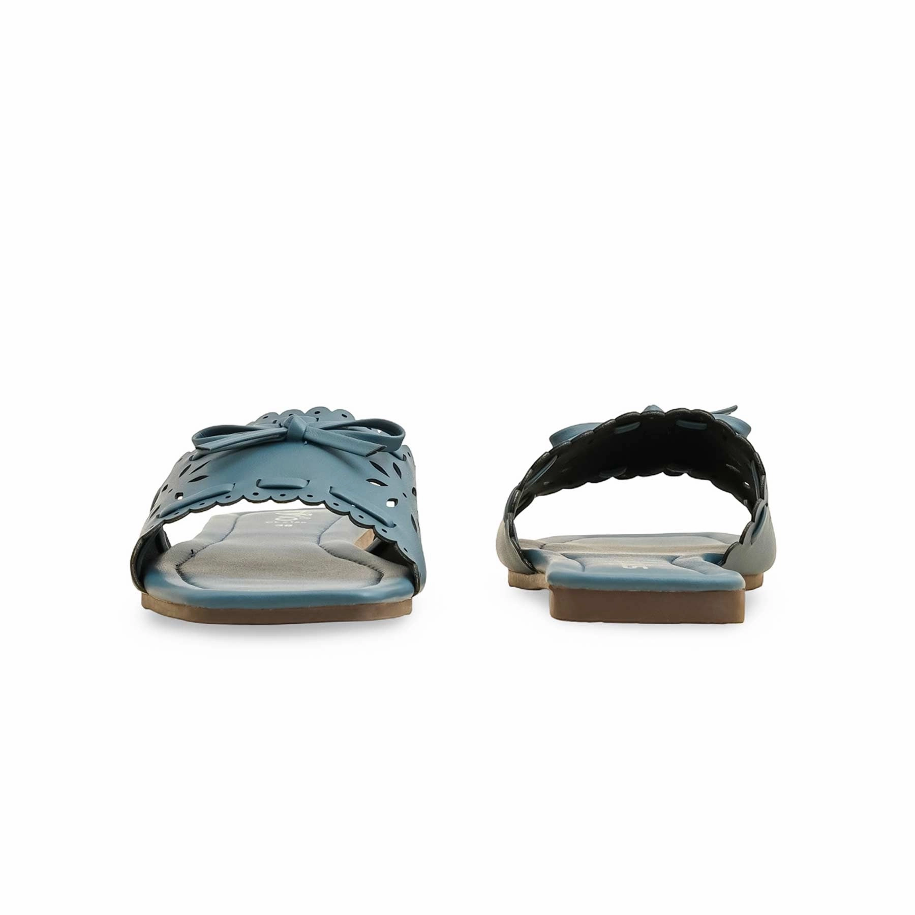 Blue Casual Slipper CL2129 Bearpaw Platform Slippers