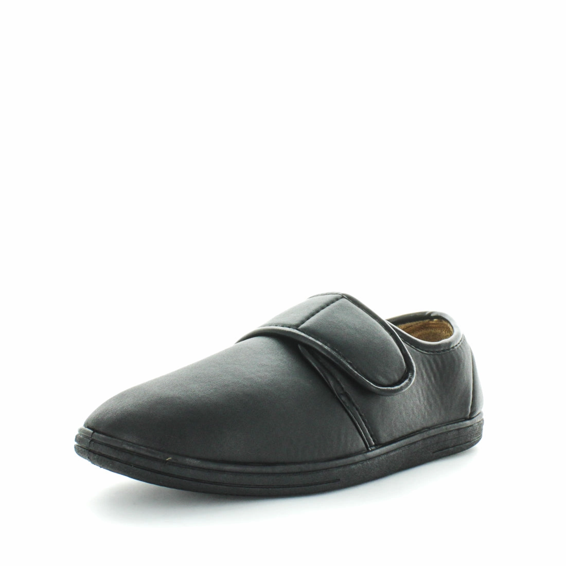 Panda Elton Men's Slippers - Black Smooth Slip Sale Ansley