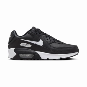 Nike Air Max 90 'Black White' Big Kids' Shoes Running Shoes Under 70