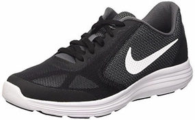 Matching Shoes Nike Boys' Nike Revolution 3 (GS) Running Shoe Dark Grey/White-Black-Pure Platinum 4.5Y