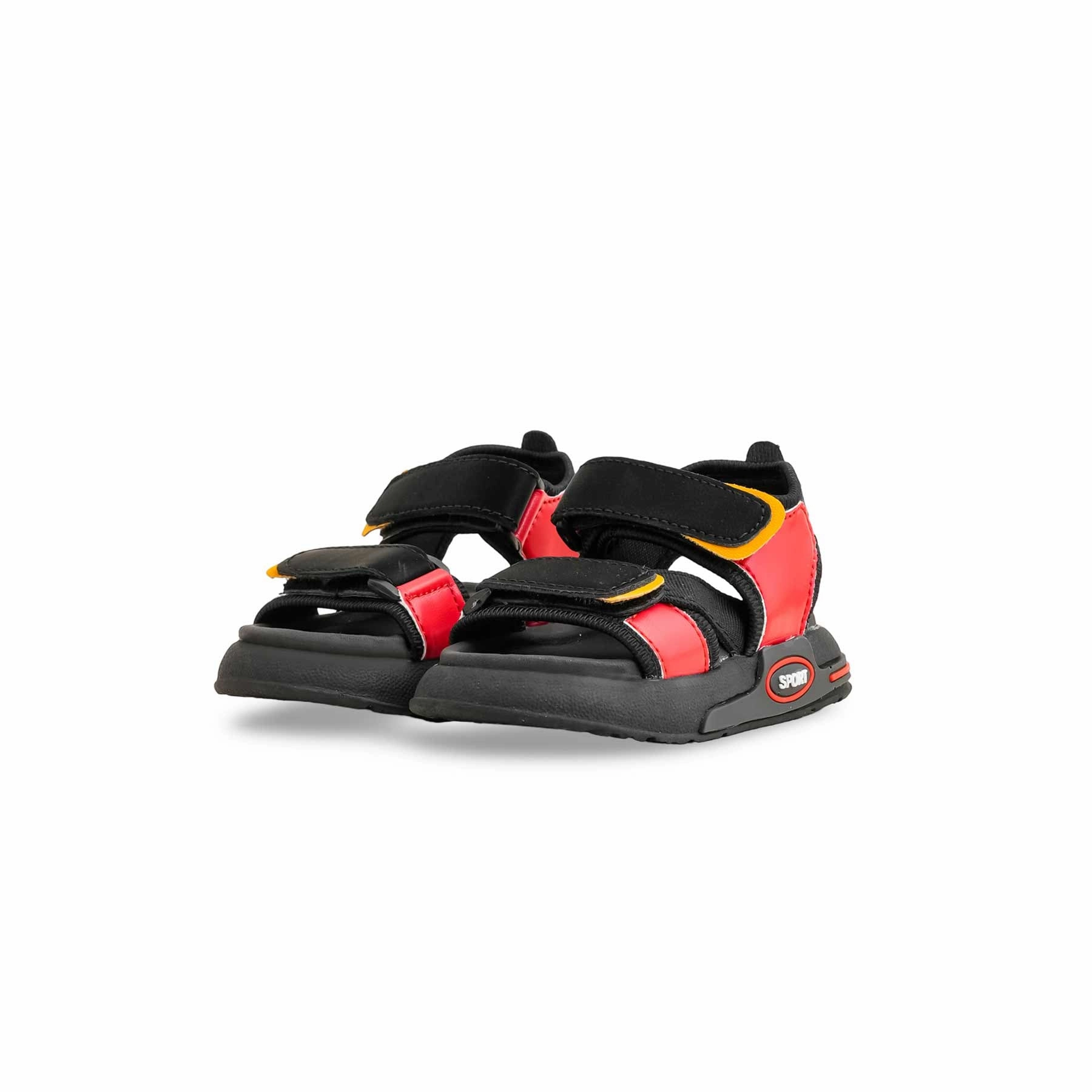 Boys Black Casual Sandal KD4762 Sonic Sandals
