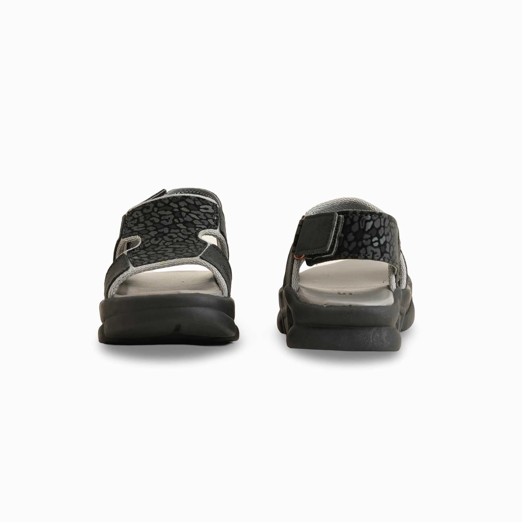Sandals For Arthritic Feet Boys Black Formal Sandal KD4746