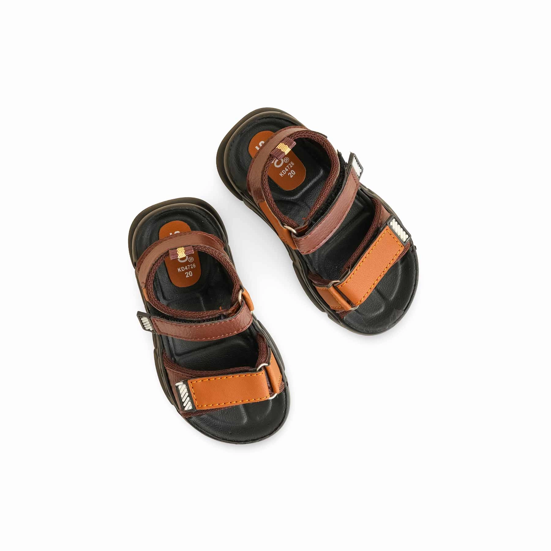 Sandals Antigua Boys Brown Casual Sandal KD4726