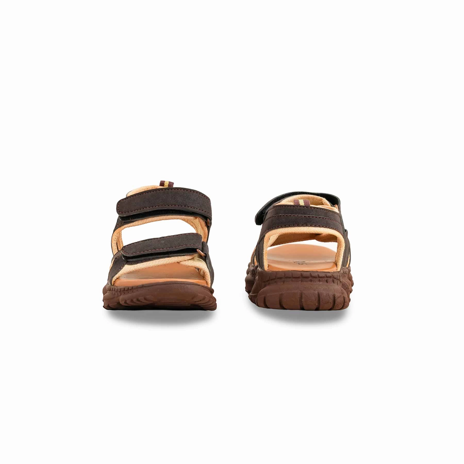 Boys Brown Casual Sandal KD4838 Slide Sandals