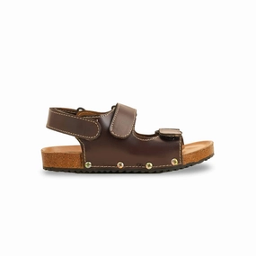 Skechers Cali Sandals Boys Coffee Formal Sandal KD4886
