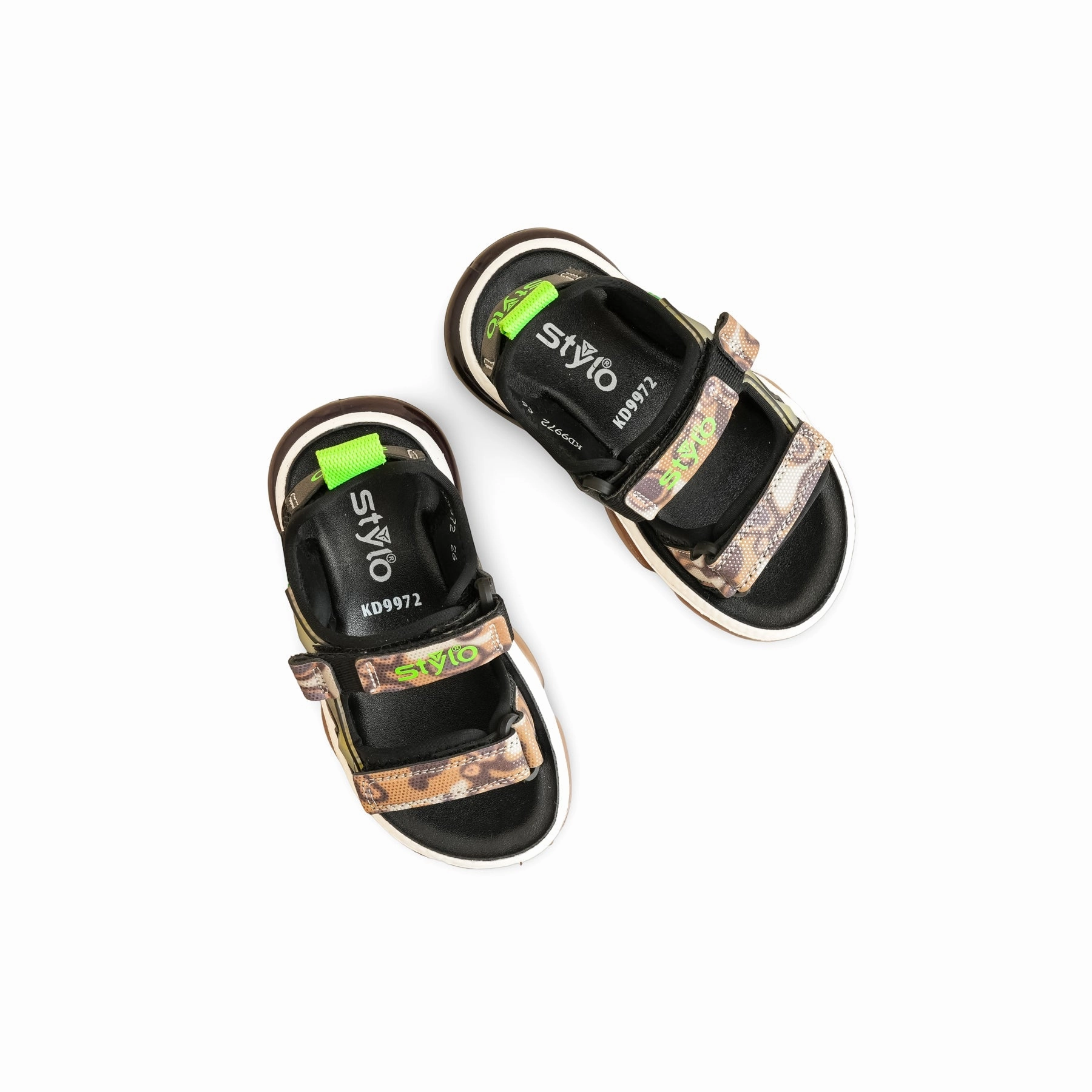 Boys Grey Casual Sandal KD9972 Xuxa Sandals