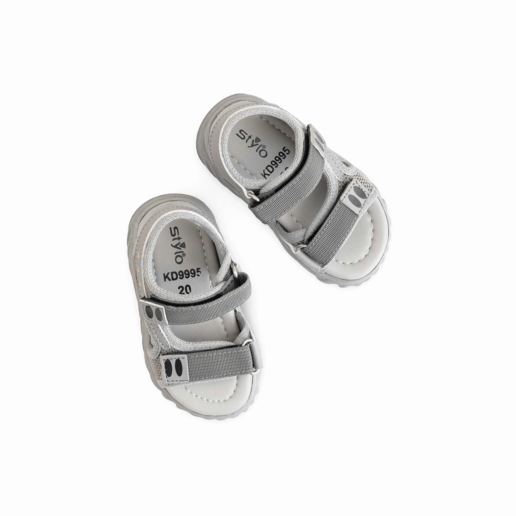 Boys Grey Casual Sandal KD9995 Euro Soft Sandals