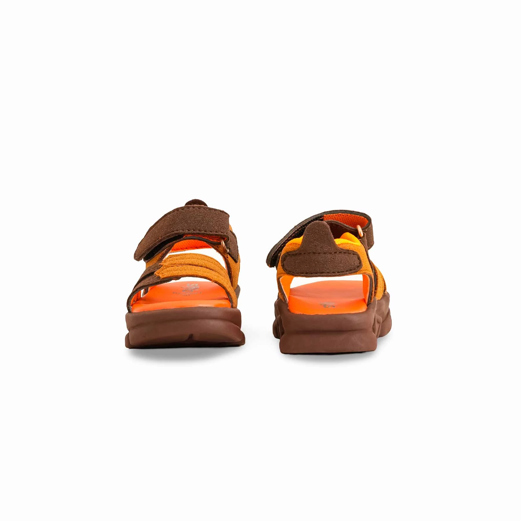 Boys Mustard Formal Sandal KD4861 Ankle Strap Platform Sandals