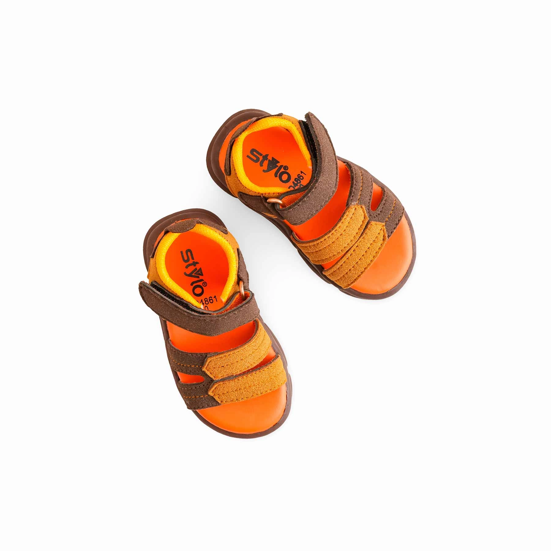Boys Mustard Formal Sandal KD4861 Sandals For Wedding
