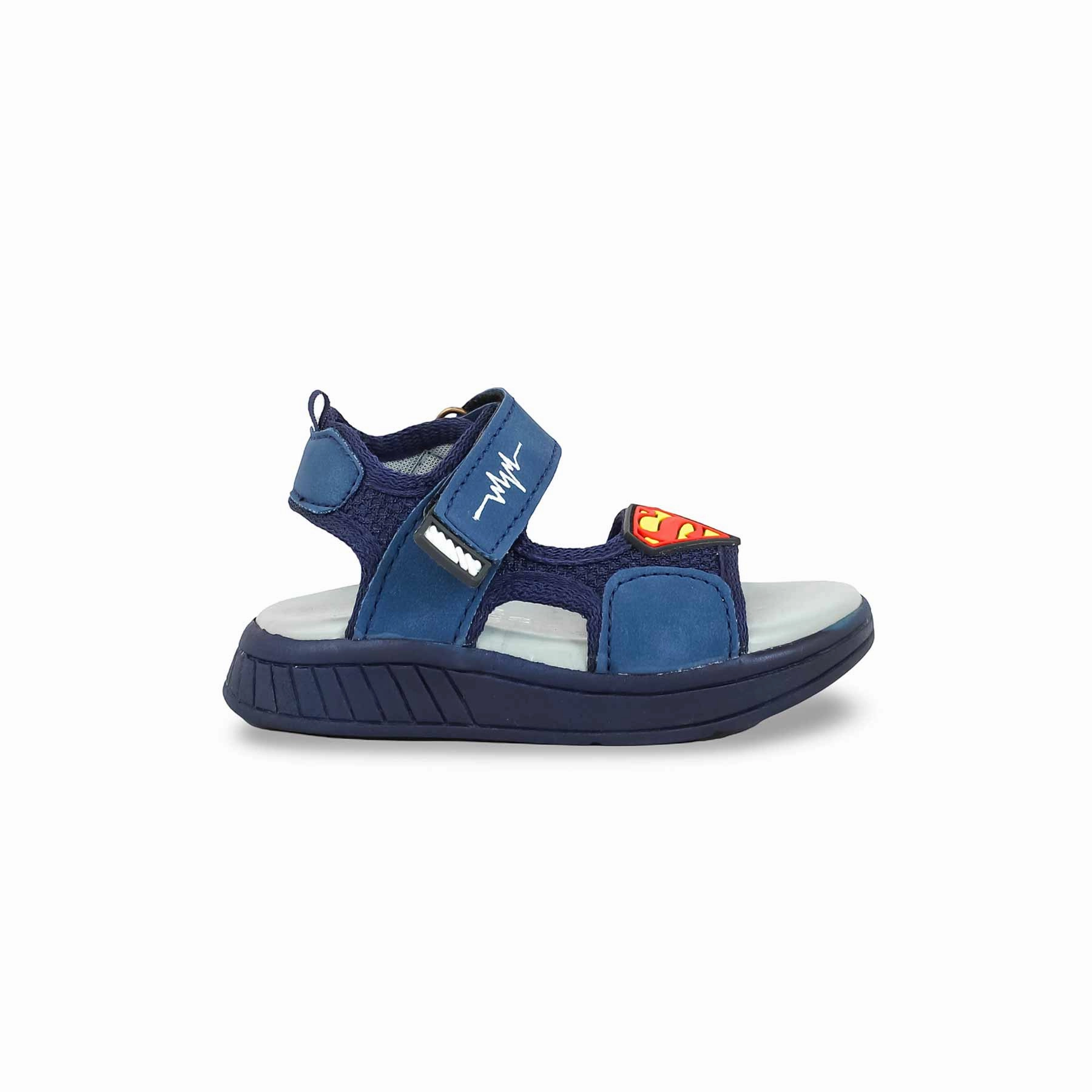 Boys Navy Casual Sandal KD4750 Popular Slide Sandals