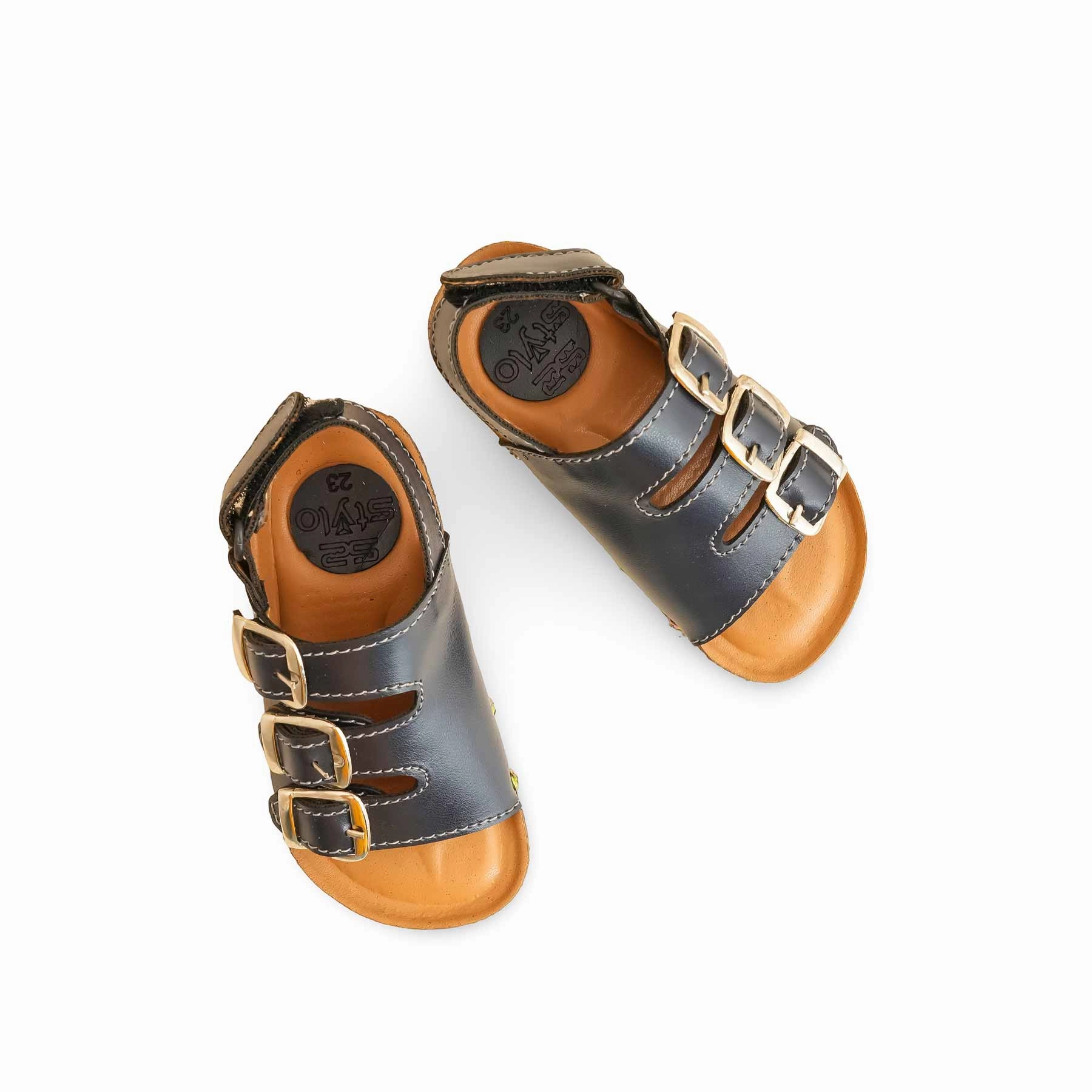 Abeo Sandals Boys Navy Formal Sandal KD4887