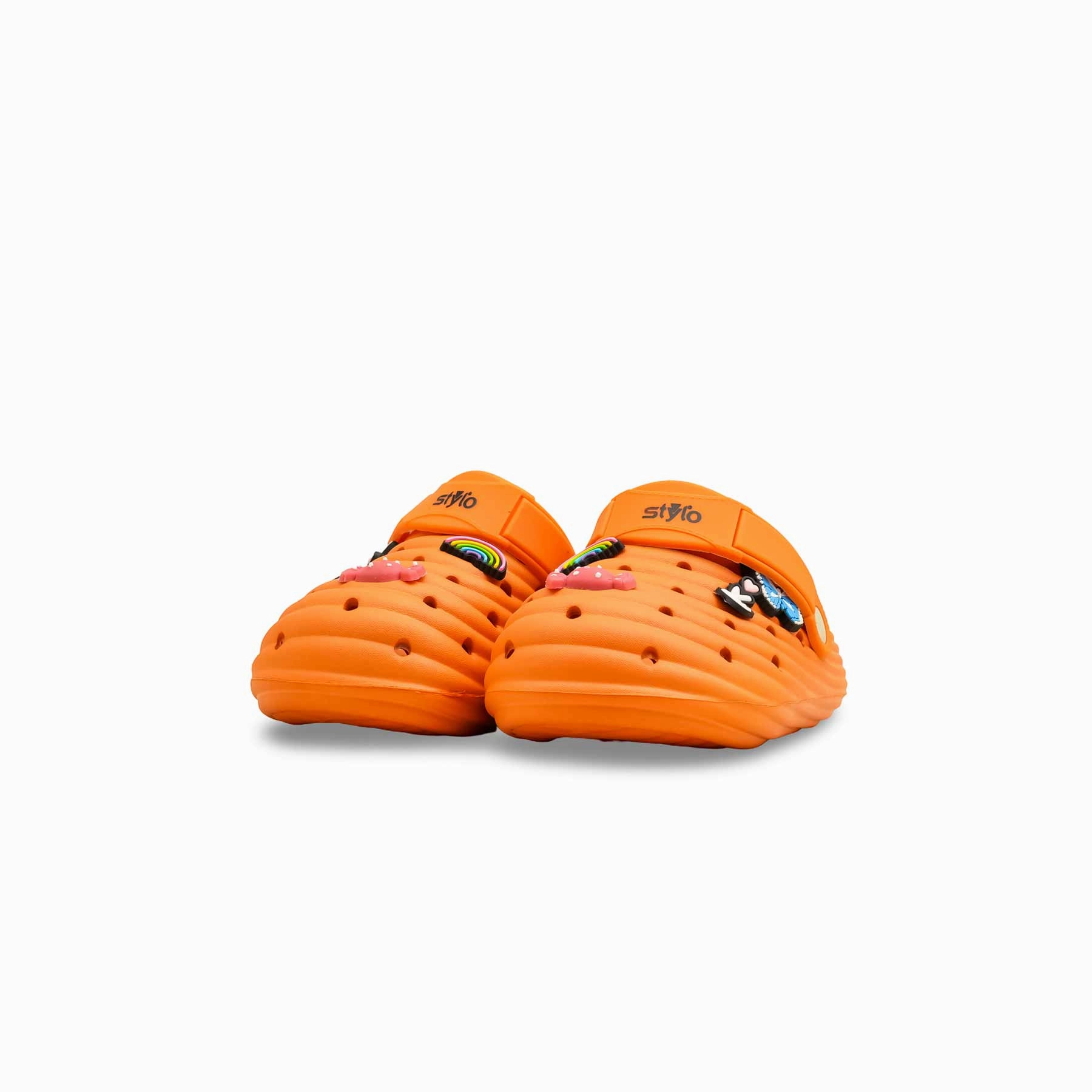 Boys Orange Casual Flip Flop KD5728 Money Slides