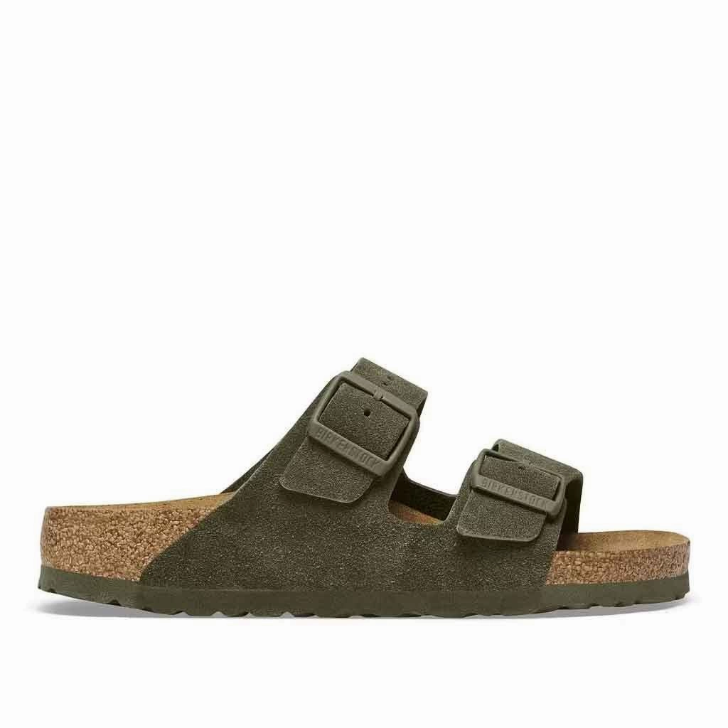 Orthopedic Shoes Birkenstock Arizona - Thyme Suede