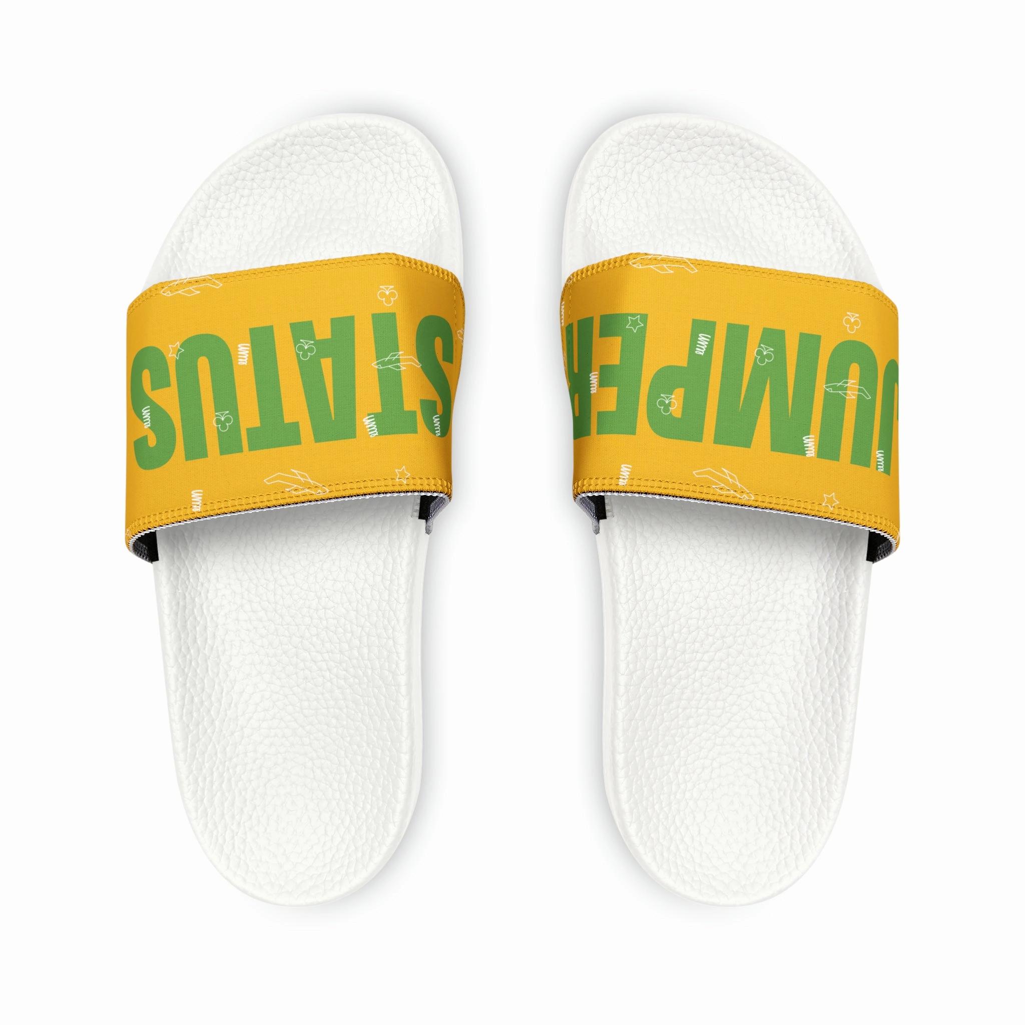 JSJSFC Polly Glide Sandals (Men's Sizing) Lemon-Lime Sandals Plastic
