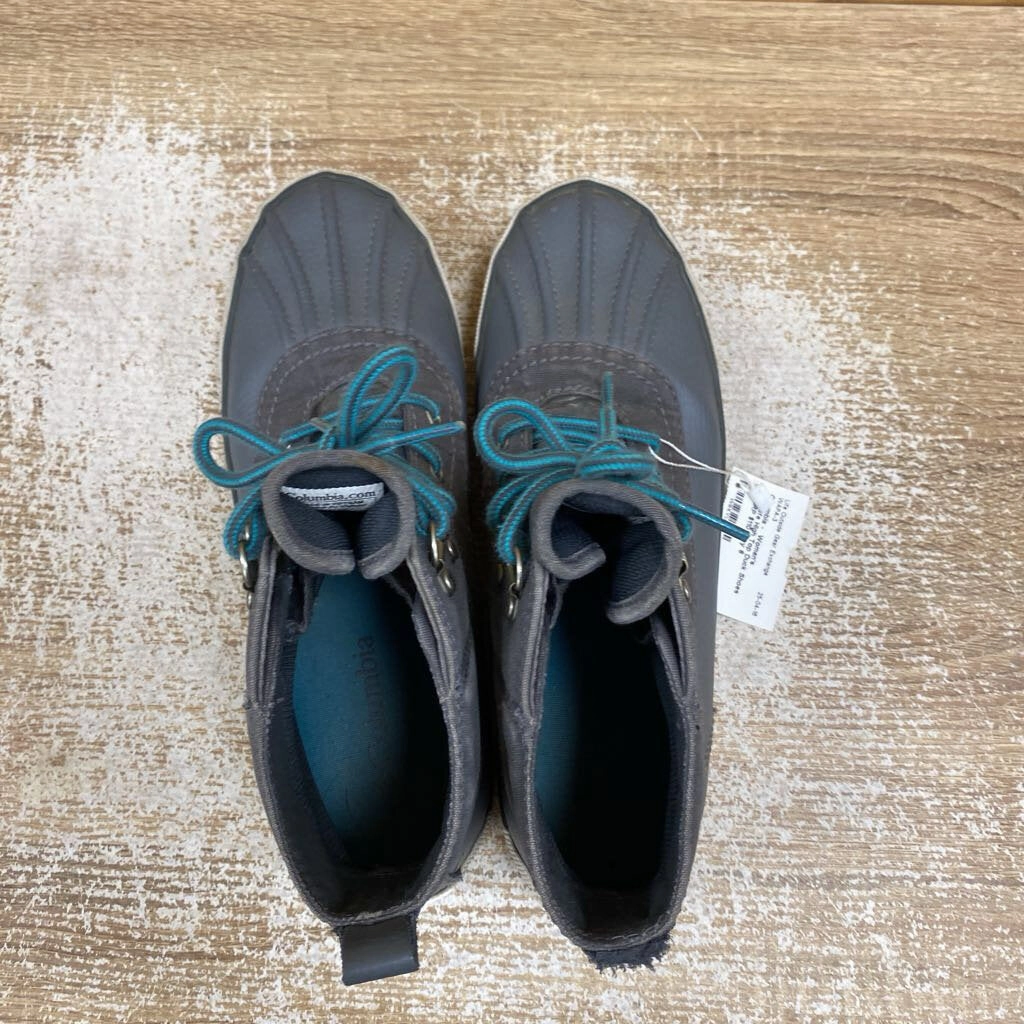 Lems Hiking Boot Columbia - Women's Goodlife High Top Duck Shoes - MSRP $110: gray-women-8