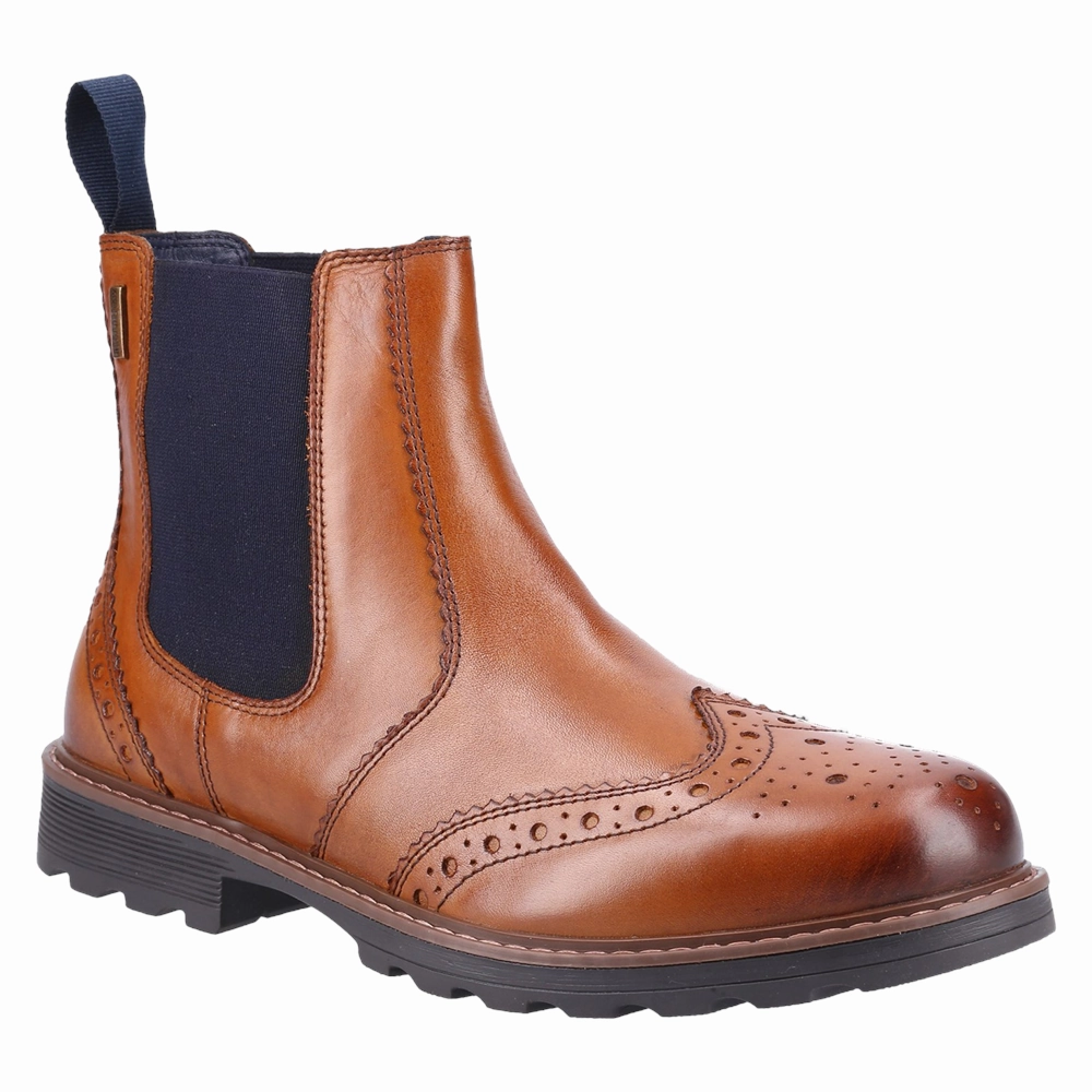 Ford Chelsea Boots Tan Warm Boots Winter