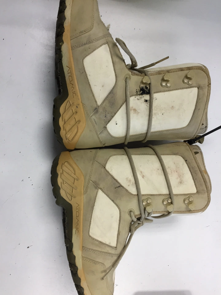 Most Comfortable Boots Atomic Deed Grey Mens Size Specific 7 Used Snowboard Boots