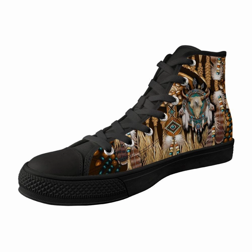 Buffalo Feather Shoes NBD Kitten High Heels