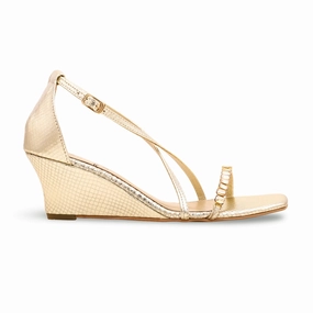 Golden Fancy Sandal FN5874 Woven Heeled Sandals