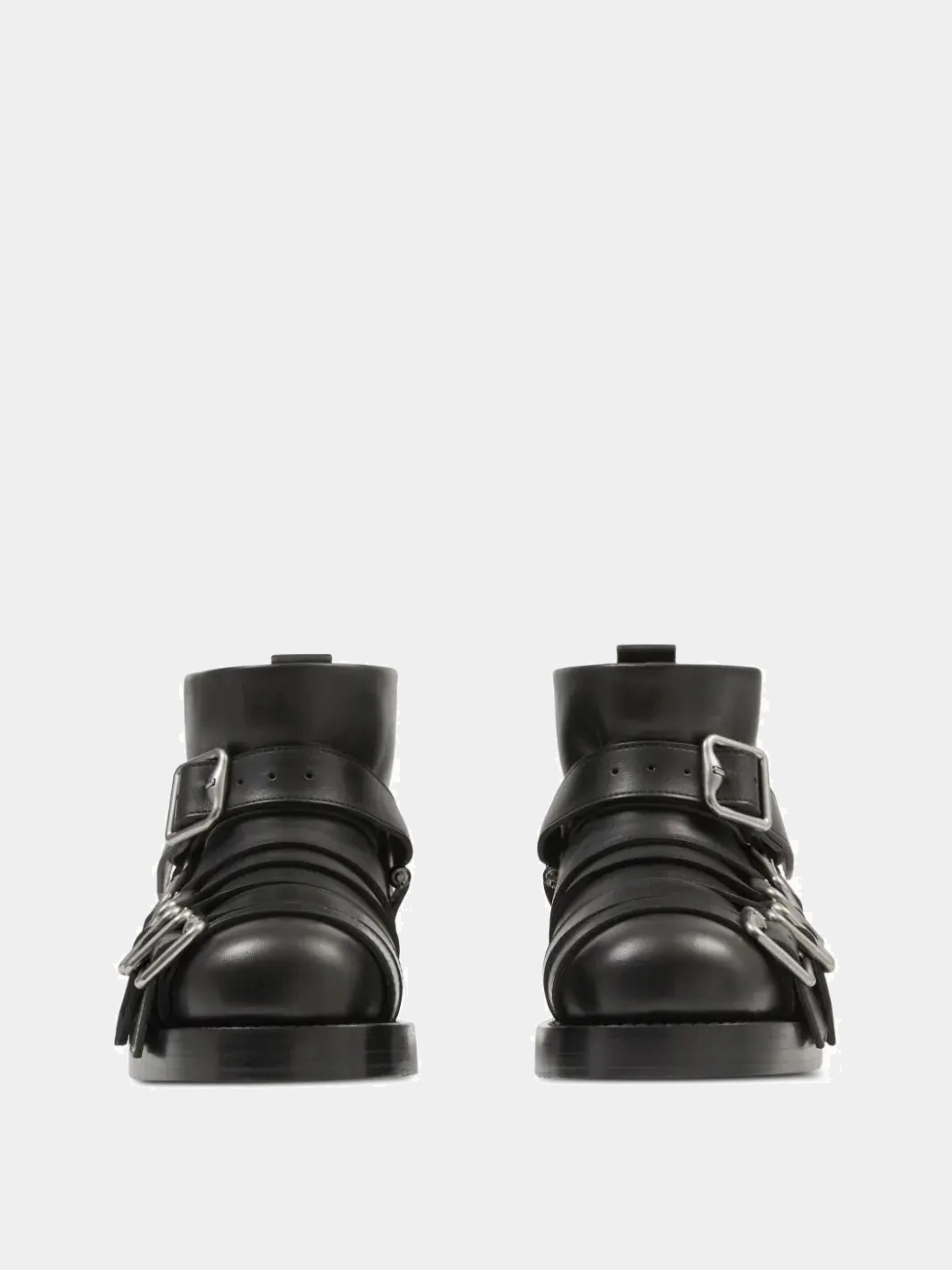 Boots Price BURBERRY - Women Leather Strap Boots