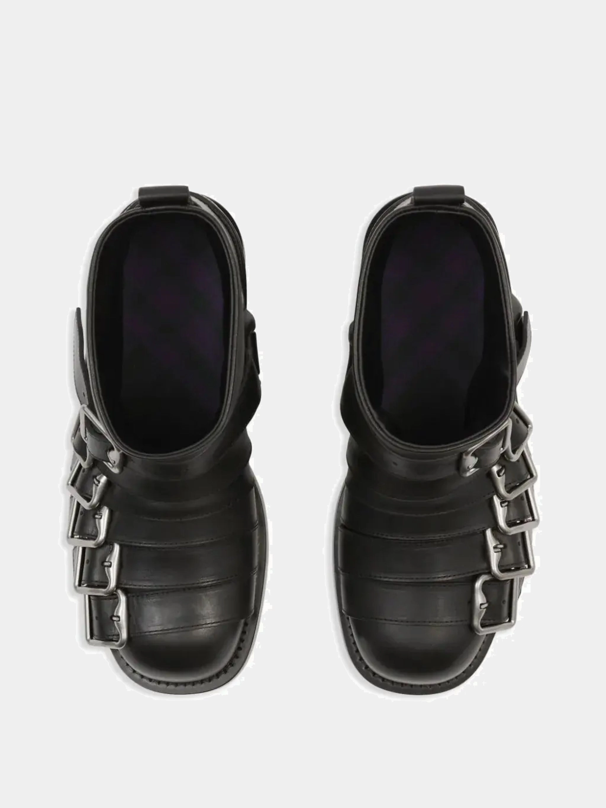 Good Tactical Boots BURBERRY - Women Leather Strap Boots