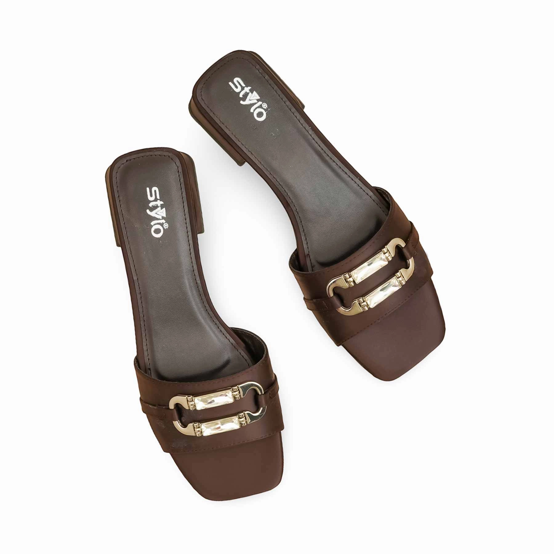 Slippers Morocco Burgundy Formal Slipper For Women FRS005