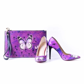 Butterfly Heel Shoes TK6402 Platform Boots High Heels