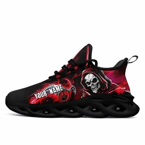 Dog Walking Shoes Buy one Get One Skull Sneaker Sliving Walking Shoes Women Shoes Personalized Maxsoul Sneakers