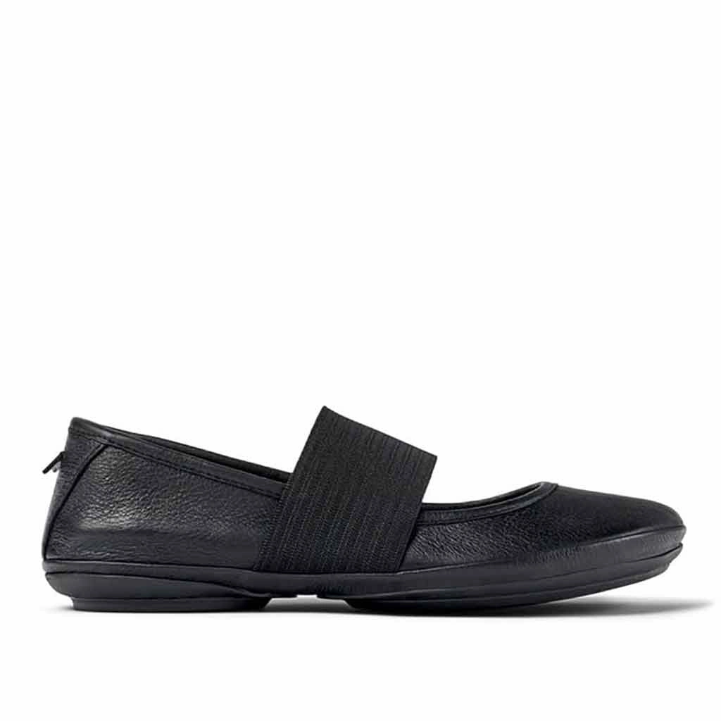 Camper Right Nina - Black Flats Casual Shoes