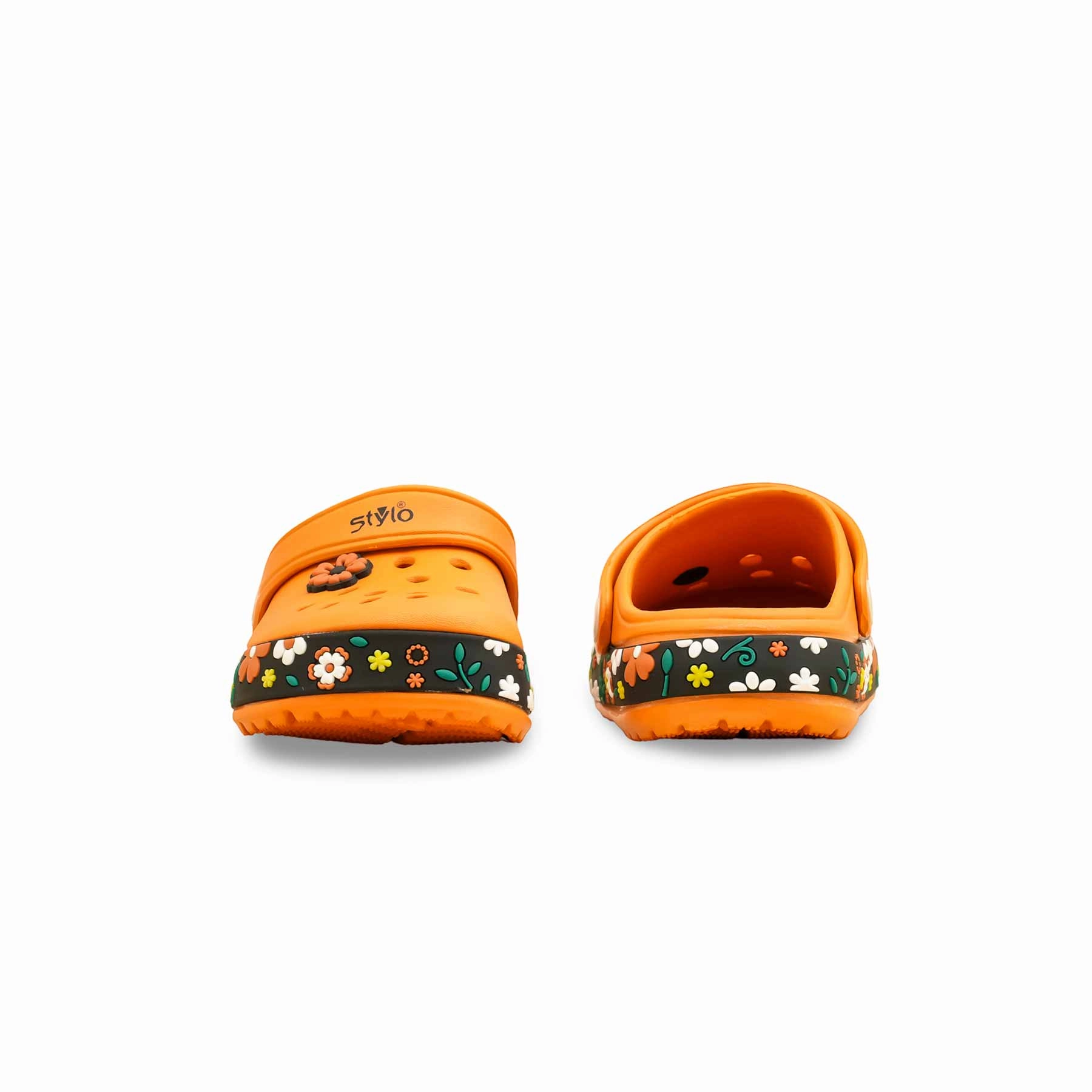 Flip Flop Feet Girls Orange Casual Flip Flop KD5737